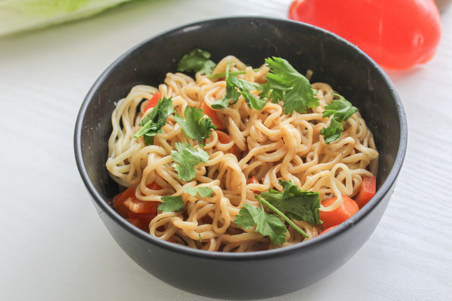 Ghost Pepper Peanut Noodles