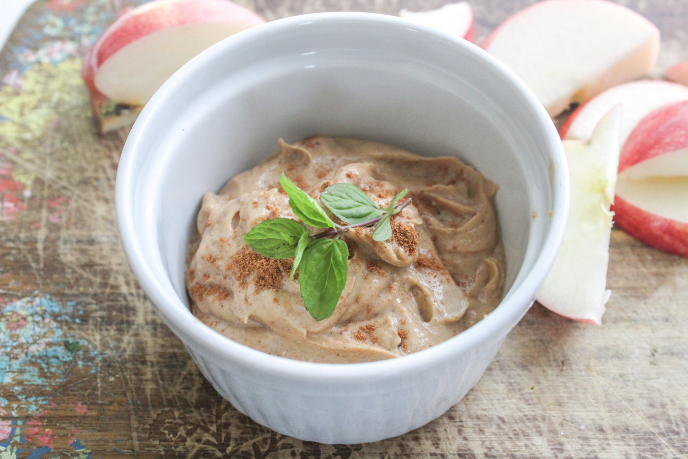 Sweet Peanut Spread Fruit Dip
