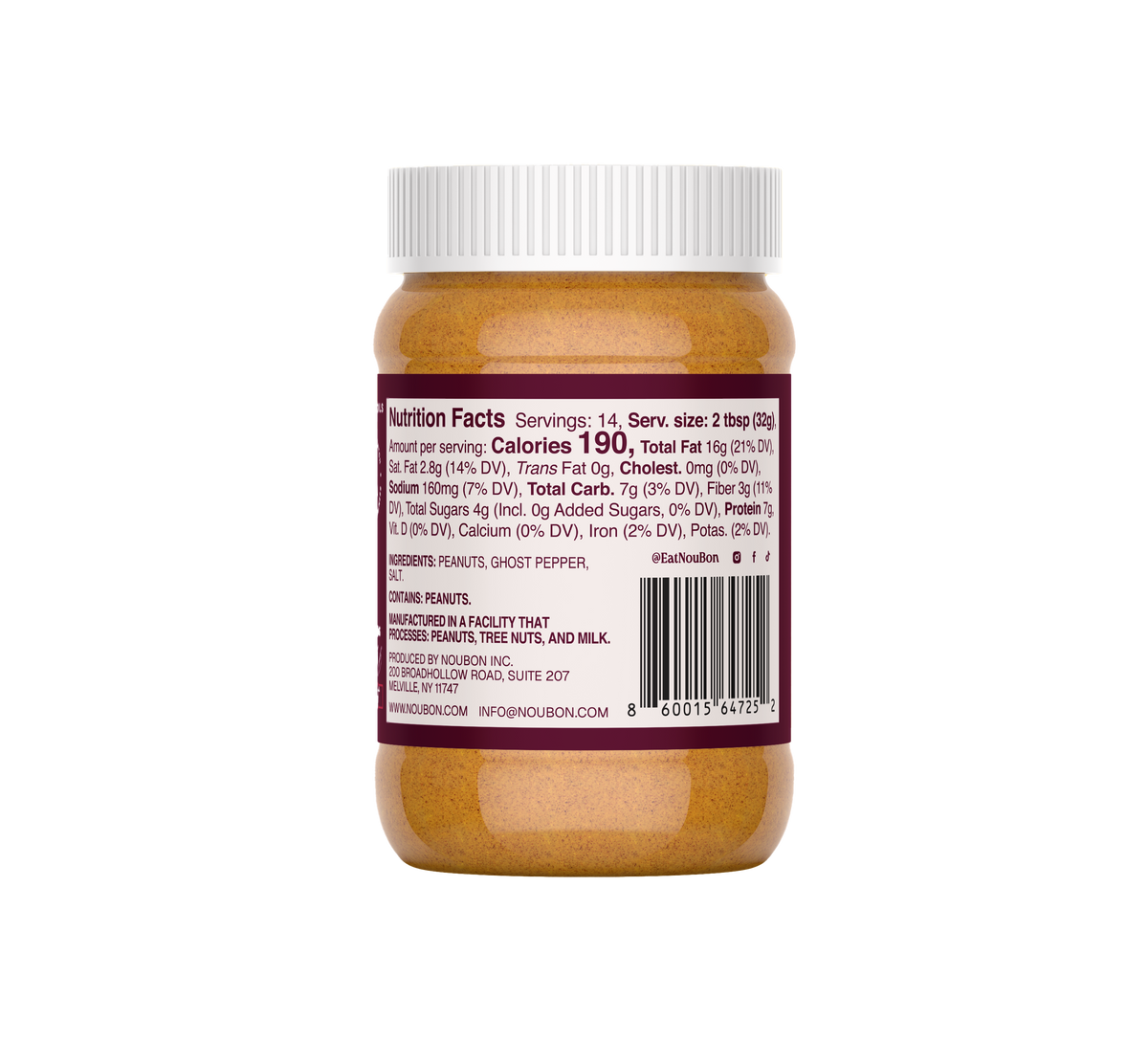 Ghost Pepper Peanut Butter