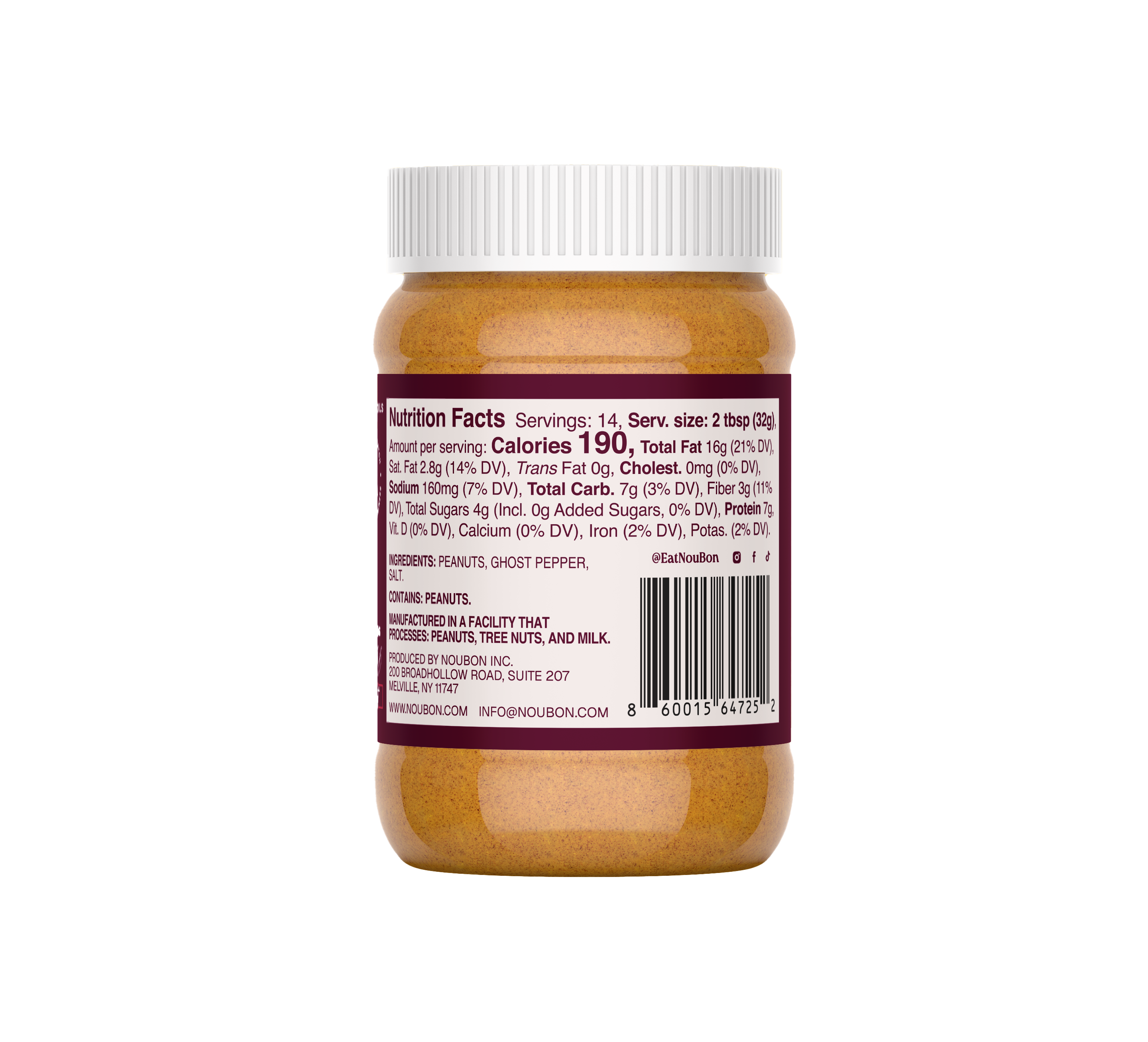 Ghost Pepper Peanut Butter