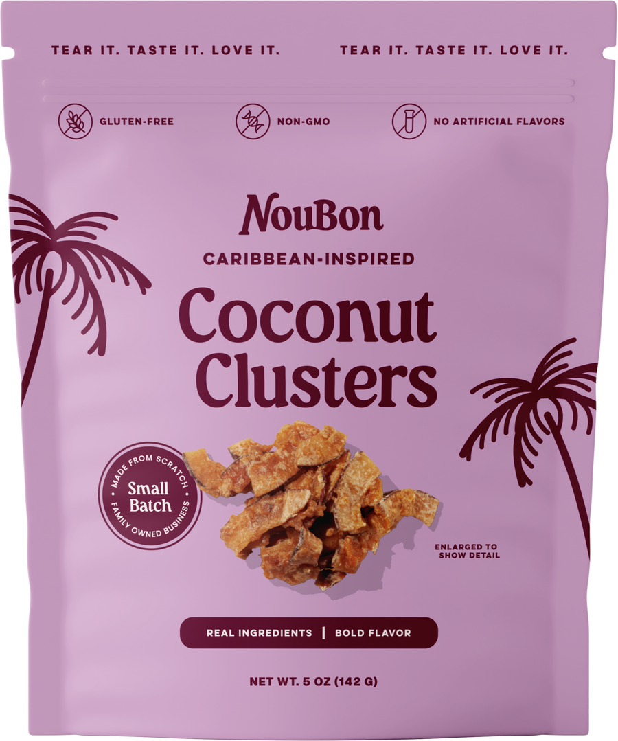 NouBon Coconut Clusters 5oz bag