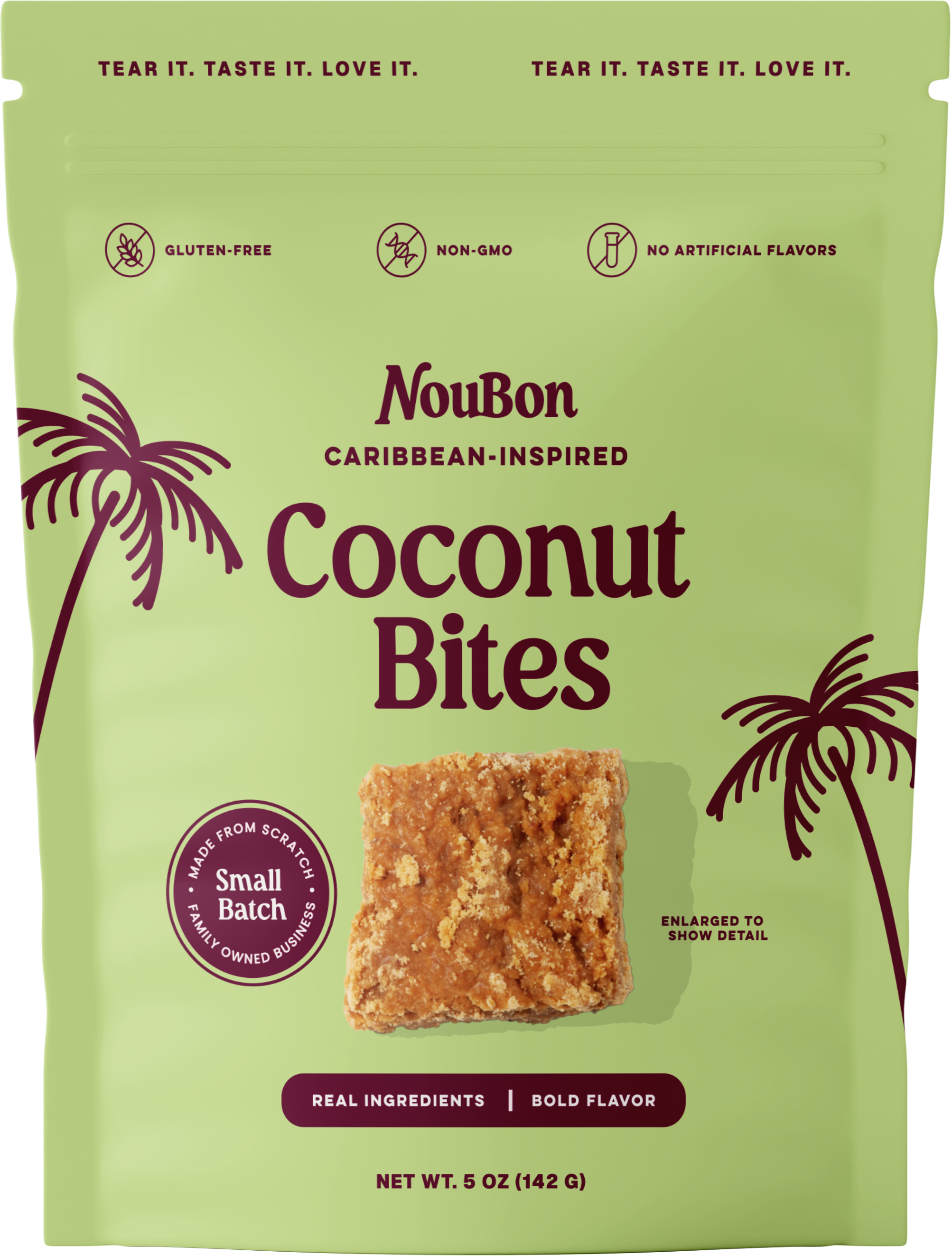 Coconut Bites snack pouch