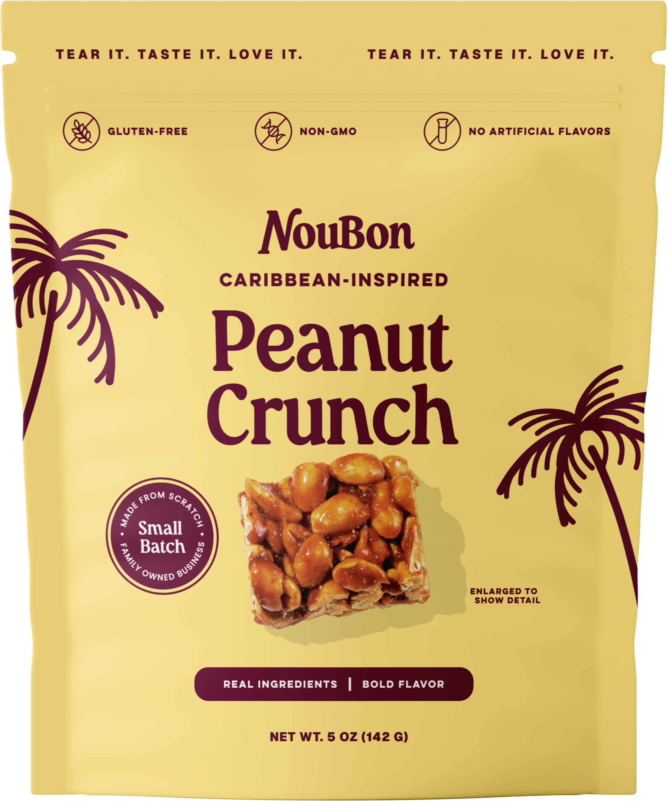 Peanut Crunch snack pouch